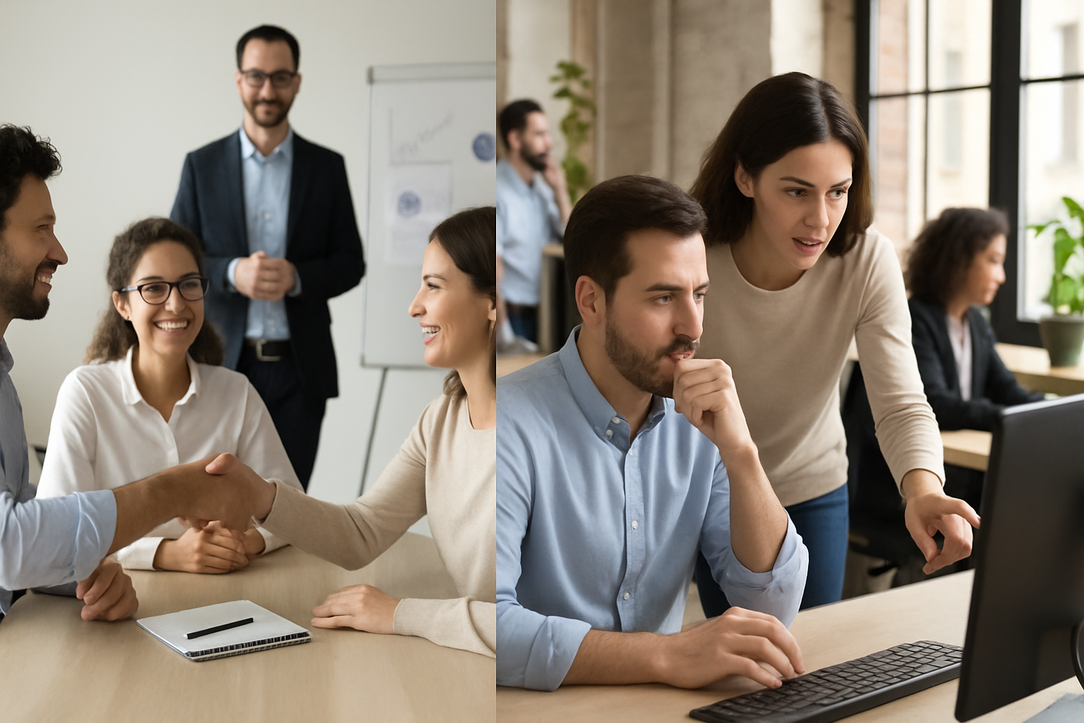 From training to workplace