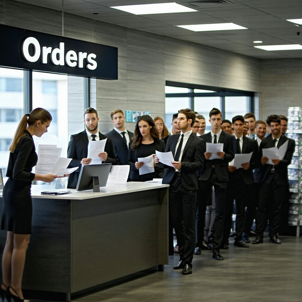 The L&D lady takes training orders from her colleagues