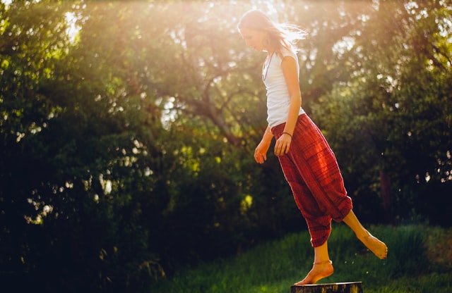 red pants