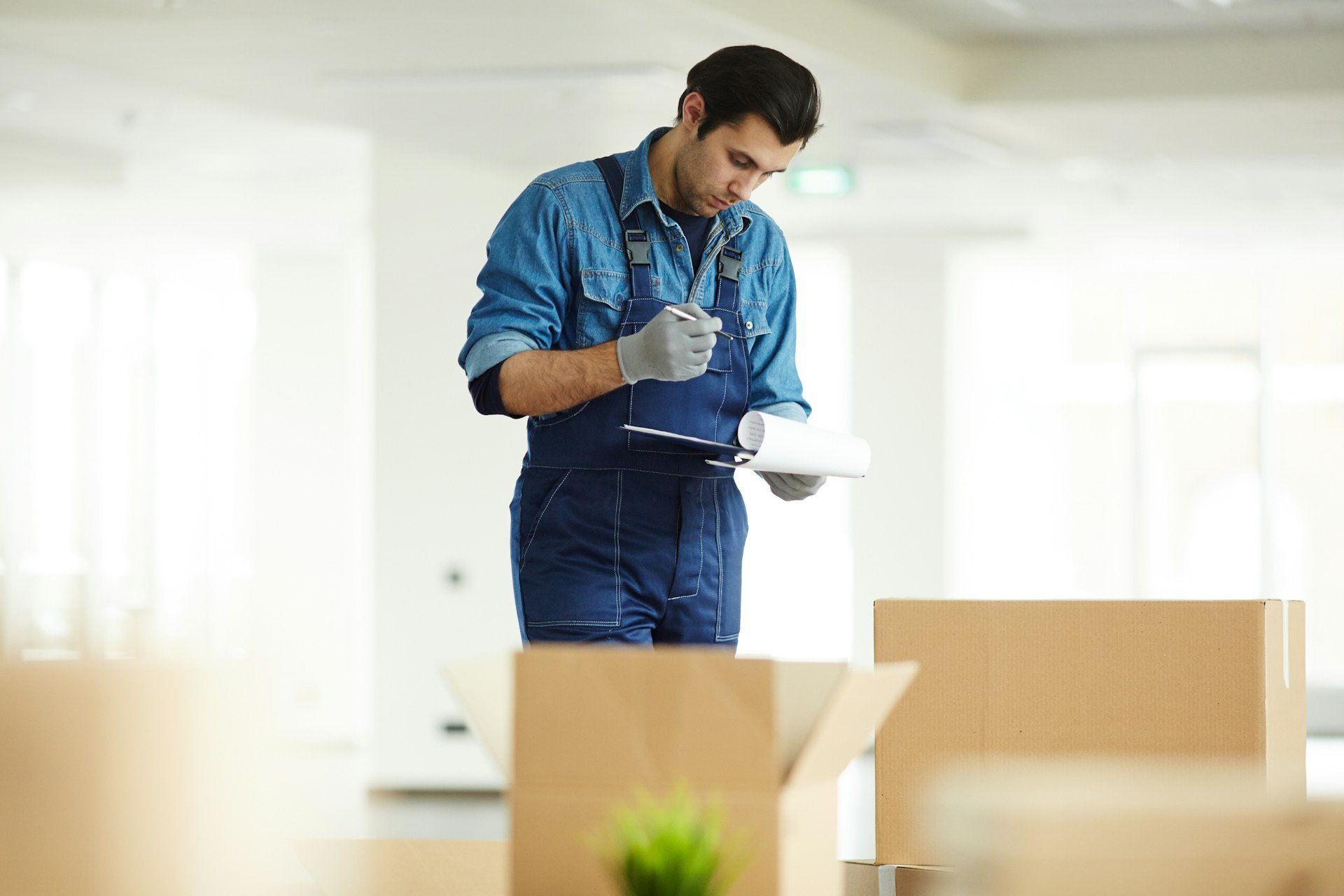Working through a checklist